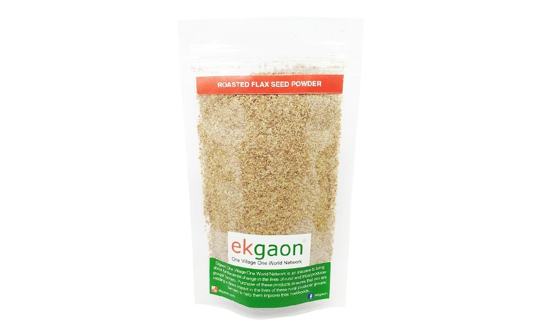 Ekgaon Roasted Flax Seed Powder    Pack  100 grams